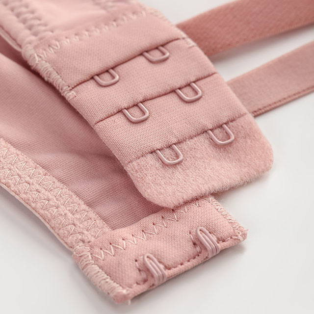 Sujetador c&oacute;modo cl&aacute;sico inal&aacute;mbrico de color s&oacute;lido para mujer