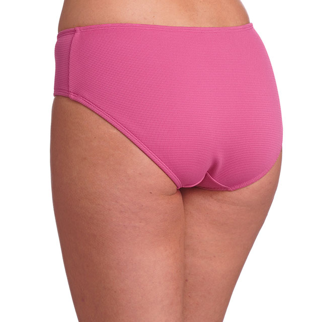 Conjunto de bikini de nataci&oacute;n de tejido de poli&eacute;ster reciclado estructurado cl&aacute;sico para mujer