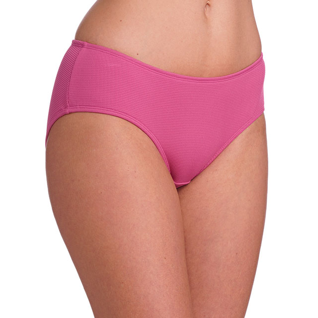 Conjunto de bikini de nataci&oacute;n de tejido de poli&eacute;ster reciclado estructurado cl&aacute;sico para mujer